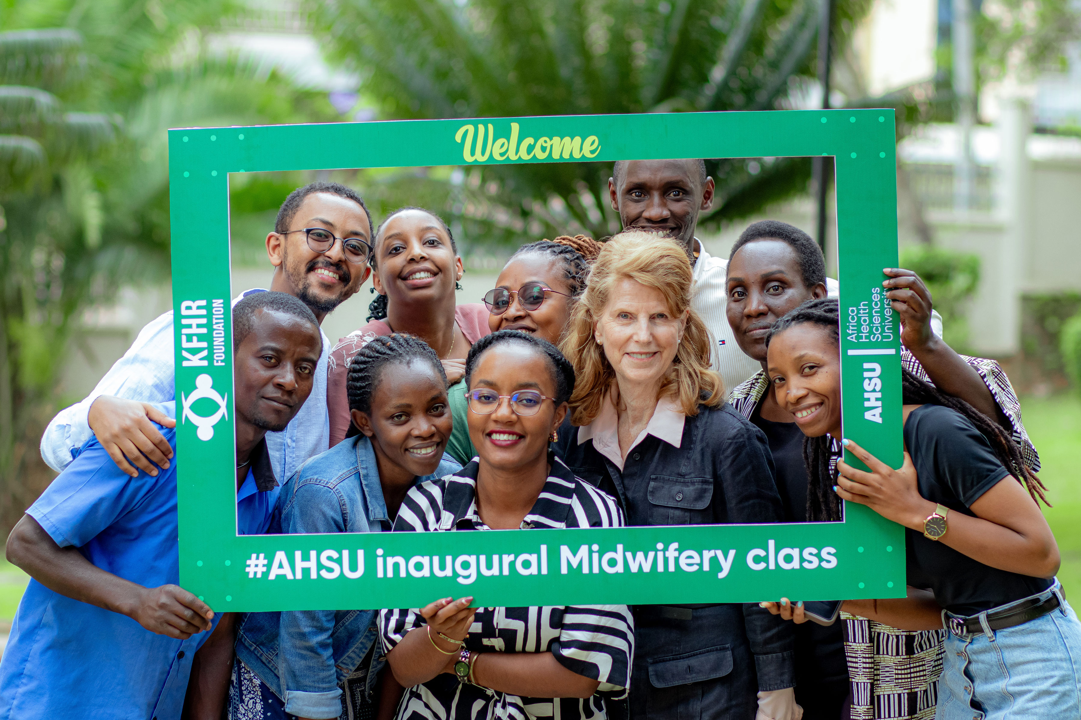 AHSU inaugural Midwifery class